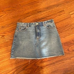 Denim skirt